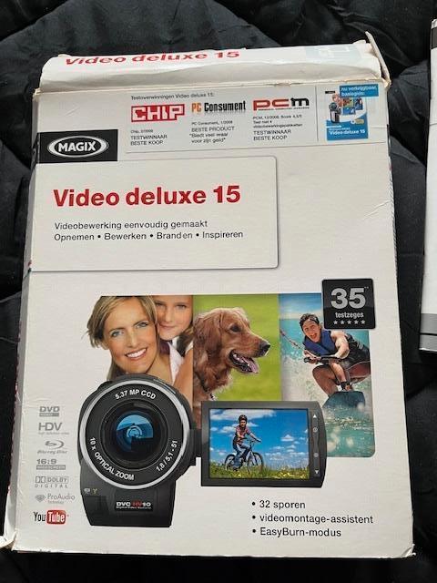 Video deluxe 15 - video bewerking programma, Computers en Software, Ontwerp- en Bewerkingssoftware, Zo goed als nieuw, Windows