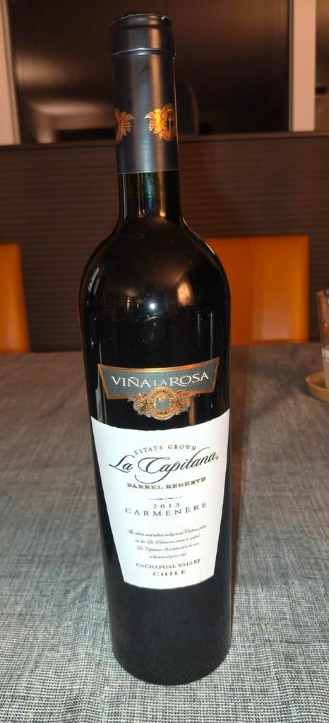 Viña La Rosa La Capitana Barrel Reserve Carmenere 2013, Nieuw, Ophalen of Verzenden, Zuid-Amerika, Rode wijn