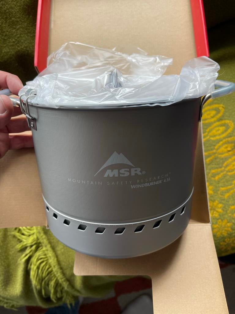 MSR WindBurner Stock Pot 4.5L - Nieuw in doos, Ophalen of Verzenden, Nieuw