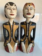 Indonesisch (bruids)paar Bali, Antiek en Kunst, Kunst | Beelden en Houtsnijwerken, Ophalen of Verzenden