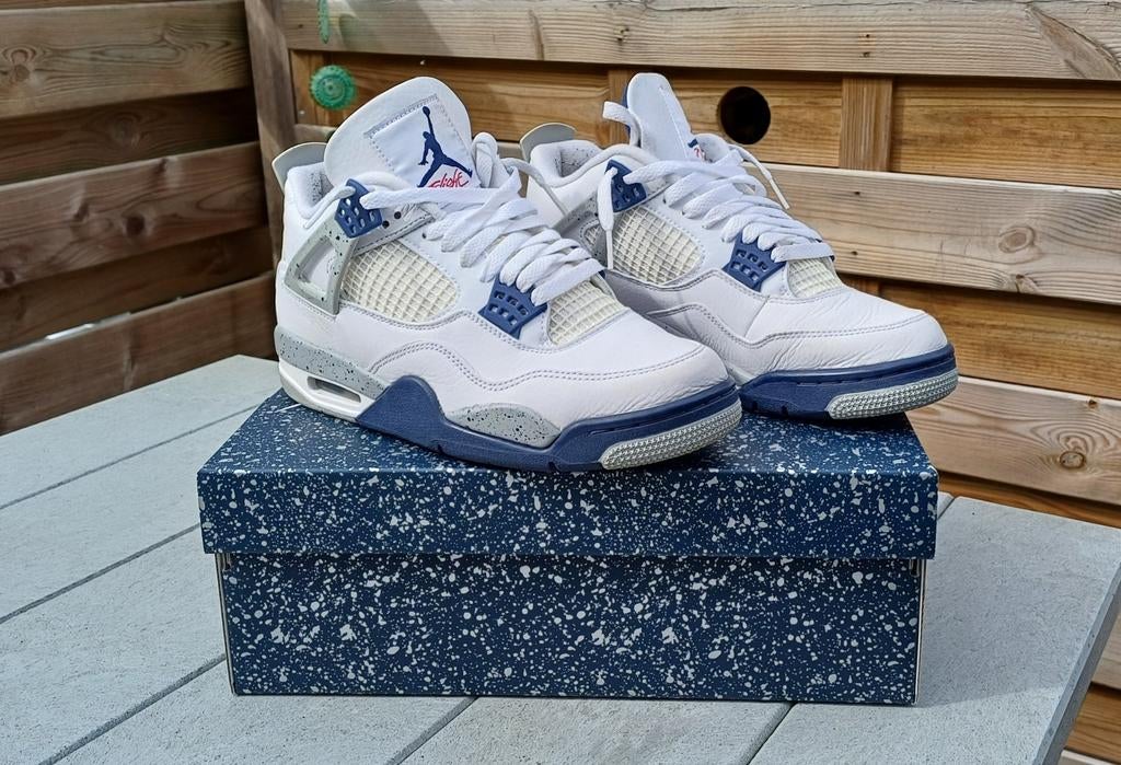 Nike air jordan 4 retro flight, Kleding | Heren, Schoenen, Wit, Air Jordan, Ophalen of Verzenden, Sneakers of Gympen