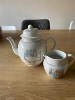 Peter Rabbit theepot en melkkan, Overige typen, Ophalen of Verzenden, Zo goed als nieuw, Wedgwood