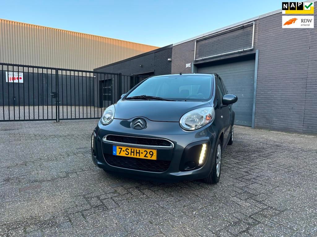 Citroen C1 1.0 Collection Airco Elek. Pakket Toerenteller 5d, Auto's, Voorwielaandrijving, Euro 5, Stof, Gebruikt