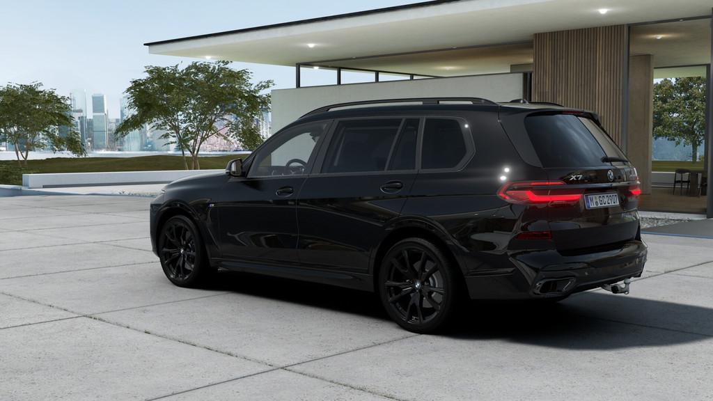 BMW X7 xDrive40i M Sport Automaat / Panoramadak / Trekhaak /, Auto's, BMW, Automaat, Zwart, 7 stoelen, Zwart