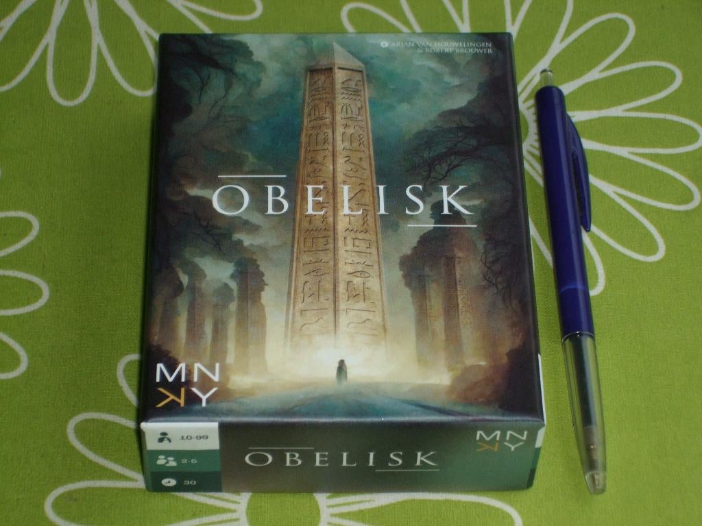 Obelisk - het oude Egypte staat op je te wachten!, Vijf spelers of meer, Ophalen of Verzenden, Zo goed als nieuw