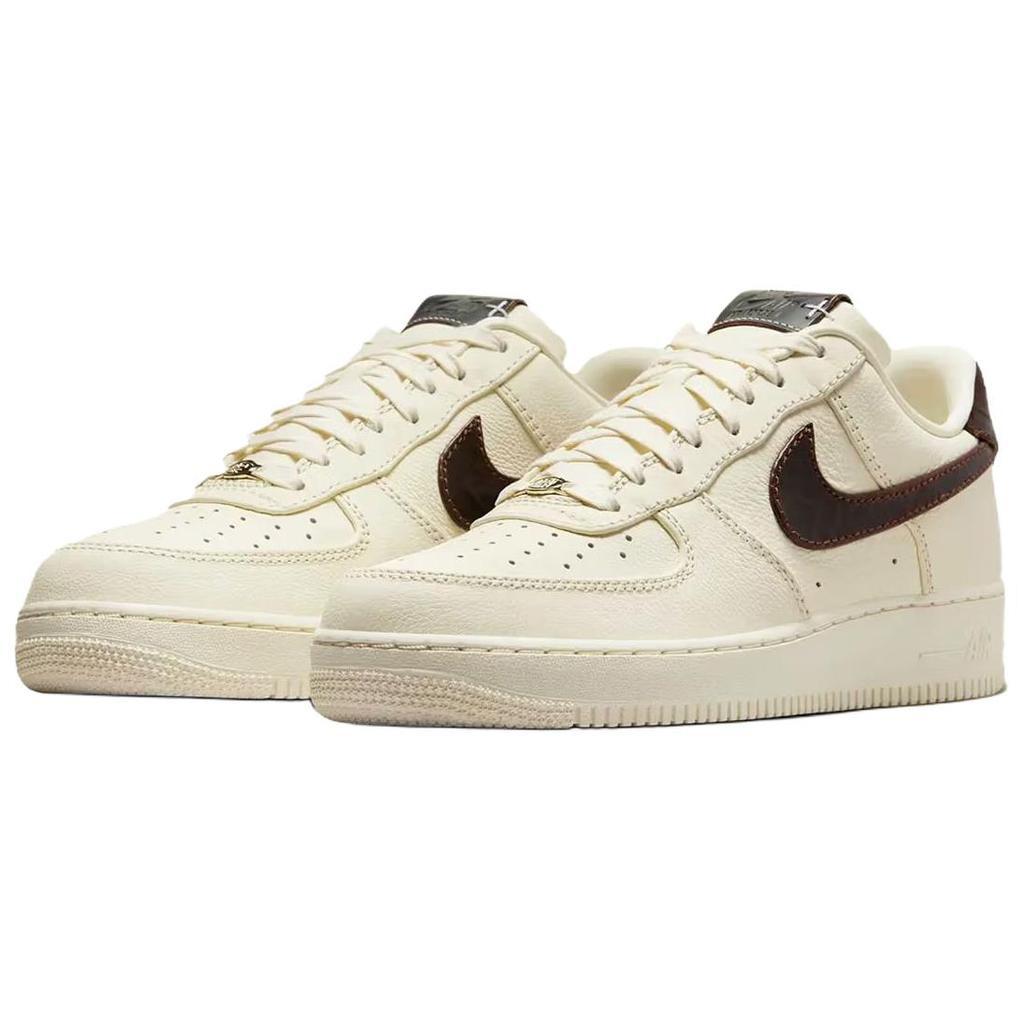 Nike Air Force 1 Low '07 Soft Pearl Brown Croc - maat 41, Bruin, Nike, Nieuw, Ophalen of Verzenden