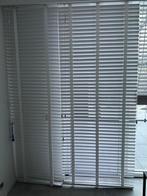 Set van 5 Houten Jaloezieën - Wit, 200 cm of meer, Wit, Zo goed als nieuw, 50 tot 100 cm