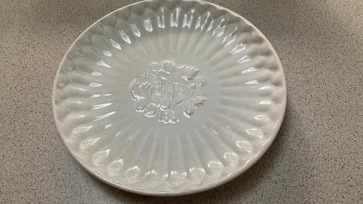 ZHB Bord Bierbrouwerij 75 Christiaan de Moor Porceleyne Fles, Verzamelen, Biermerken, Gebruikt, Overige typen, Overige merken