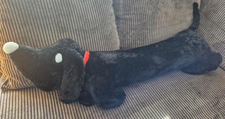 Takkie bedknuffel, Kinderen en Baby's, Speelgoed | Knuffels en Pluche, Zo goed als nieuw, Hond, Ophalen of Verzenden