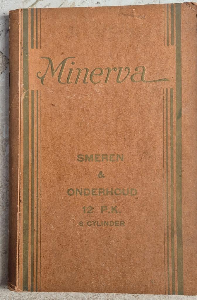 Auto onderhoudsboek Minerva, Boeken, Ophalen, Zo goed als nieuw, Algemeen