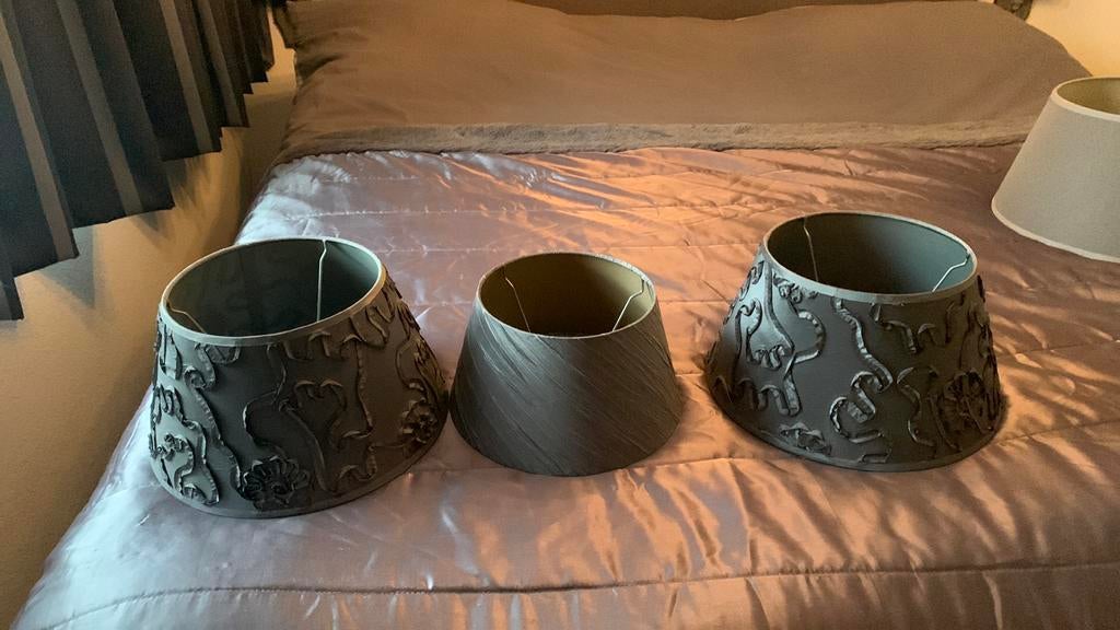 Lampenkappen, Huis en Inrichting, Lampen | Lampenkappen, Ophalen, Zo goed als nieuw, Rond, Minder dan 25 cm