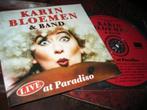 Karin Bloemen – Live at Paradiso -, Ophalen of Verzenden, Zo goed als nieuw, Levenslied of Smartlap