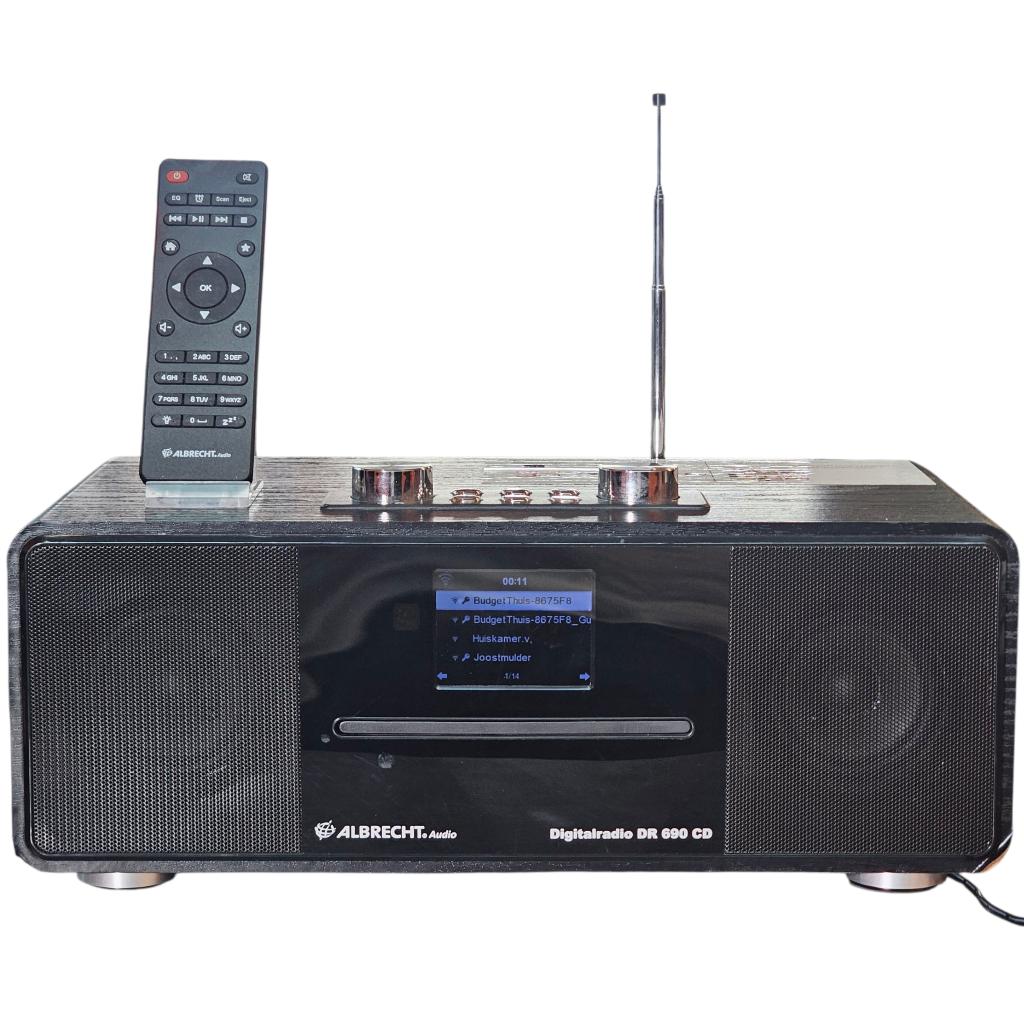 Albrecht DR 690 CD DAB+ CD Internetradio, Ophalen of Verzenden, Zo goed als nieuw