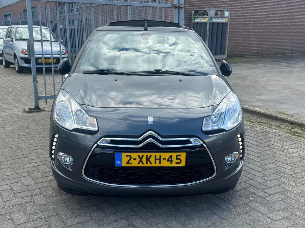 Citroen DS3 Cabrio 1.2 VTi So Chic! NL AUTO NAP! Navi l Crui, Euro 5, Stof, Zwart, 1199 cc