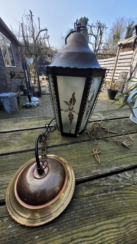 Vintage hallamp, Antiek en Kunst, Ophalen of Verzenden