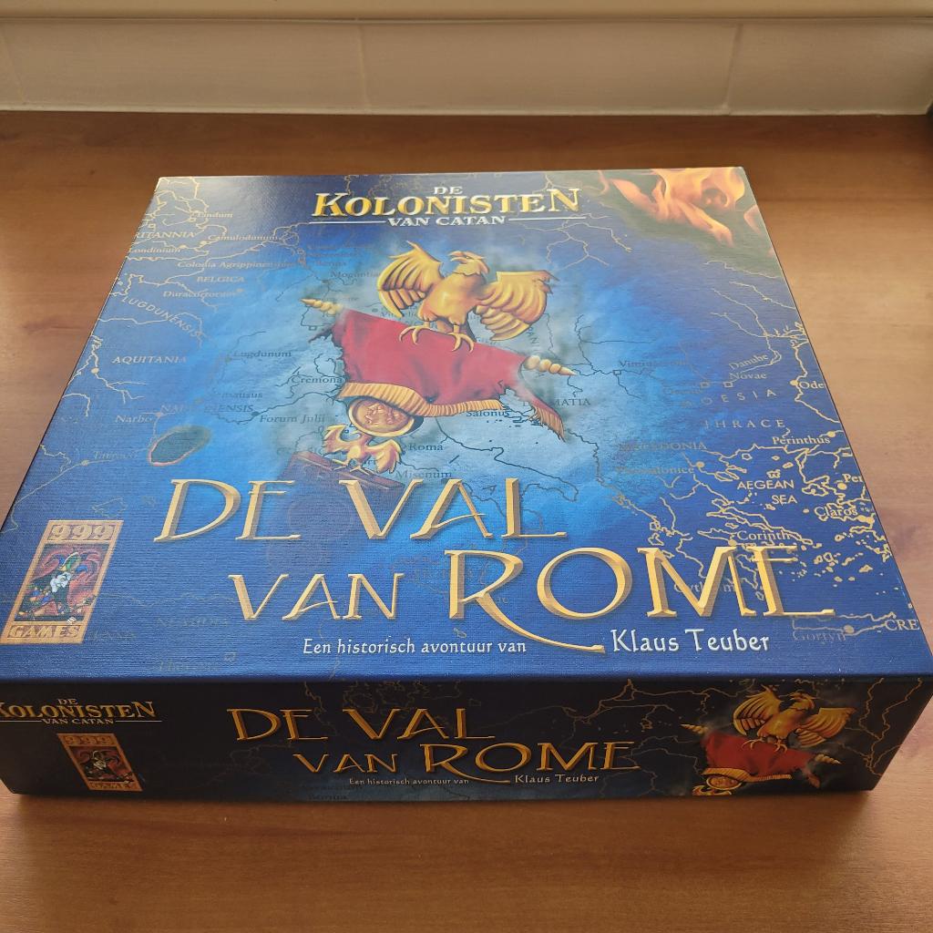 Kolonisten van catan, de val van rome, Drie of vier spelers, Ophalen of Verzenden, Zo goed als nieuw, 999 Games
