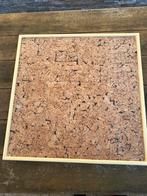 Vintage kurk prikbord, Huis en Inrichting, Woonaccessoires | Memoborden, Ophalen, Zo goed als nieuw, Prikbord