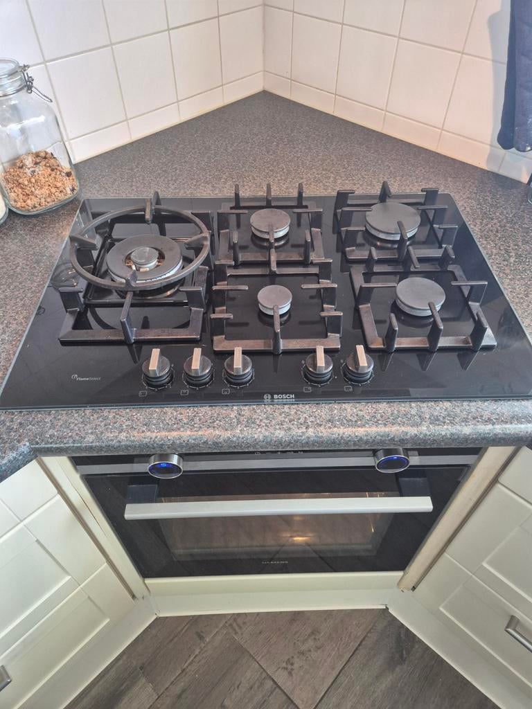 Siemens oven, Witgoed en Apparatuur, Fornuizen, Ophalen, Minder dan 85 cm, 4 kookzones, Zo goed als nieuw