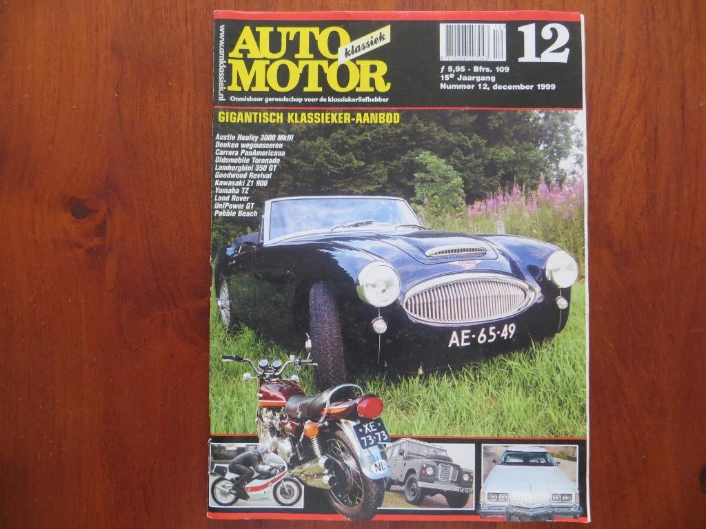 Auto Motor Klassiek 12 1999 Austin-Healey 3000, Unipower GT, Ophalen of Verzenden, Nieuw, Overige merken