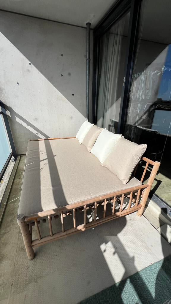Exotan Bamboe Daybed 120x200cm, Ophalen, Gebruikt, Hout