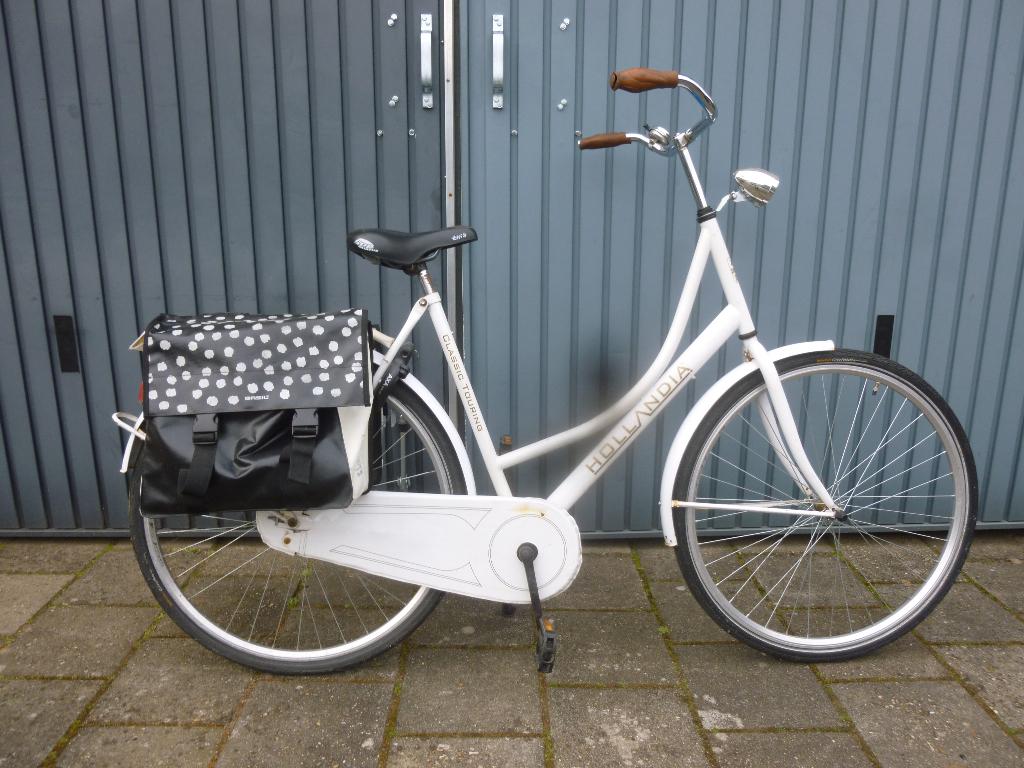 gebruikte witte omafiets damesfiets meidefiets prijs 50 euro, 56 cm of meer, Ophalen, Gebruikt