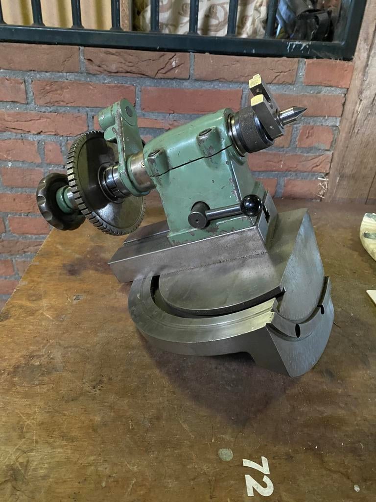 Aciera f3 kotterkop , f3 toebehoren, Doe-het-zelf en Verbouw, Draaibanken, Ophalen of Verzenden, Metaaldraaibank