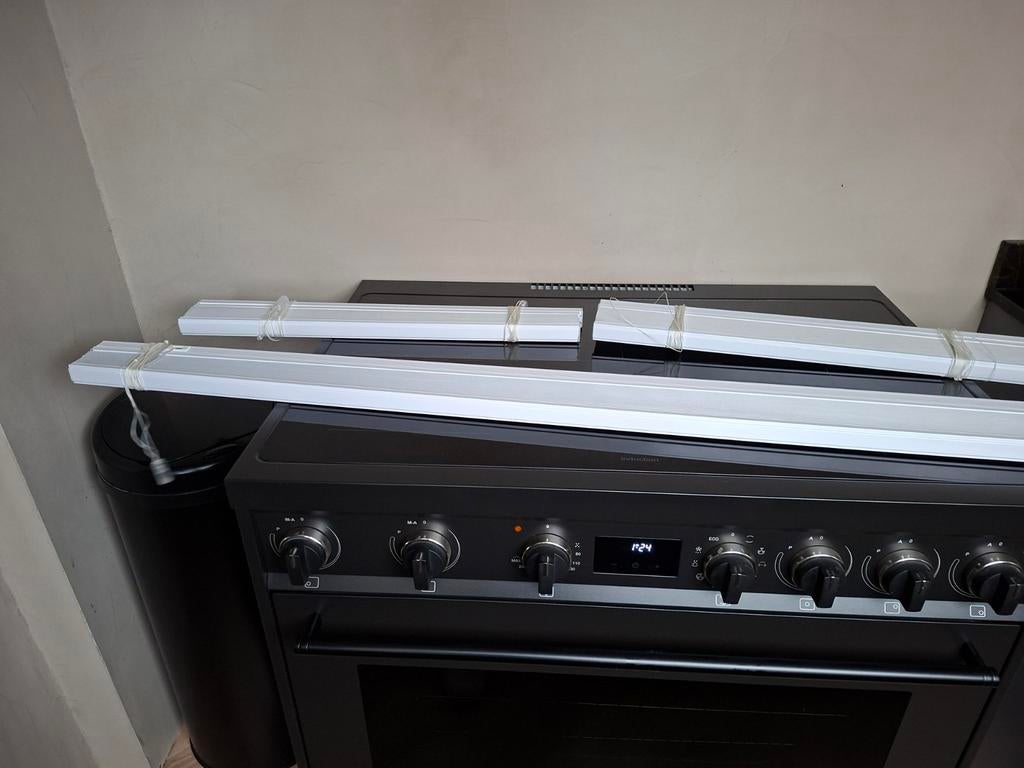 Plissé gordijnen - zo goed als nieuw, Ophalen of Verzenden, Zo goed als nieuw, 150 tot 200 cm, 150 tot 200 cm