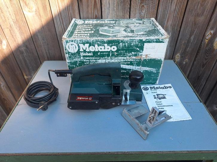 Metabo Ho0882 schaafmachine, Doe-het-zelf en Verbouw, Schaafmachines, Zo goed als nieuw, Elektrisch, Ophalen of Verzenden