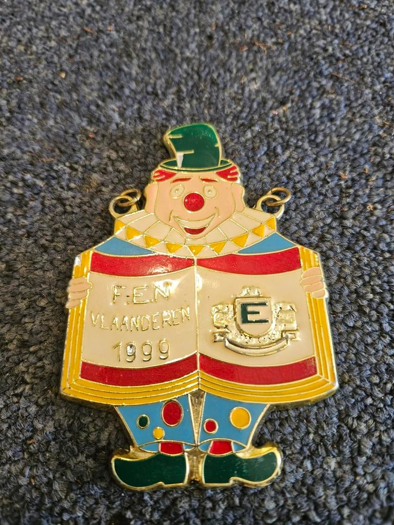 KARNEVALS ONDERSCHEIDING FEN VLAANDEREN 1999, Verzenden, Overige materialen