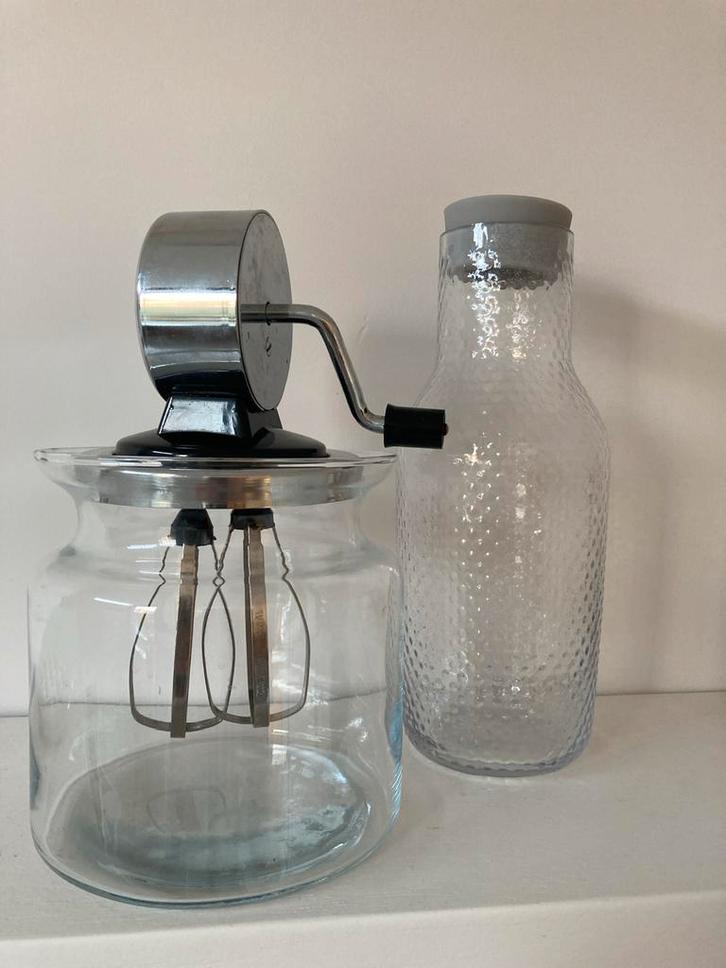 Vintage Brabantia Handmatige Slagroomklopper, Antiek en Kunst, Antiek | Keukenbenodigdheden, Ophalen of Verzenden