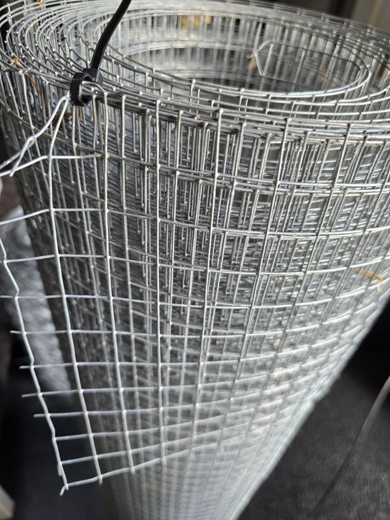 Diverse Gaasrollen: Gegalvaniseerd, Groen en Zeshoekig, Tuin en Terras, Gaas en Draad, Ophalen of Verzenden