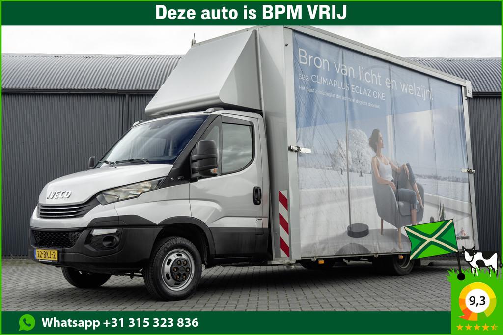 Iveco Daily 50C18 | Glasresteel | Automaat | 180 PK | Camera, Auto's, Automaat, Stof, Gebruikt, Euro 6