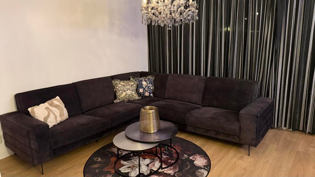 ZGAN Hoekbank Portland - kan in 3/4 zits veranderen - Haco, Ophalen, 250 tot 300 cm, 100 tot 125 cm, Hoekbank