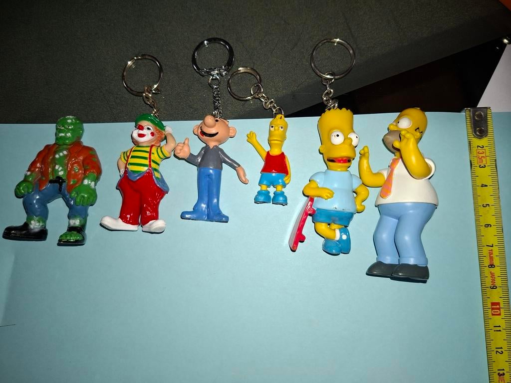 Poppetjes / sleutelhangers, Ophalen of Verzenden