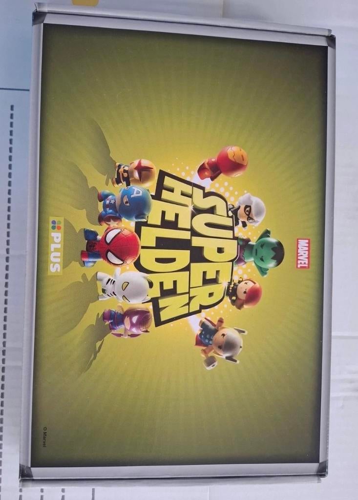 Marvel super helden poppetjes, Verzamelen, Supermarktacties, Plus, Ophalen of Verzenden