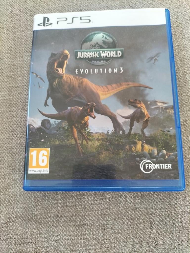 Jurassic World Evolution 3 PS5 - Zo goed als nieuw, Spelcomputers en Games, Ophalen of Verzenden, Zo goed als nieuw