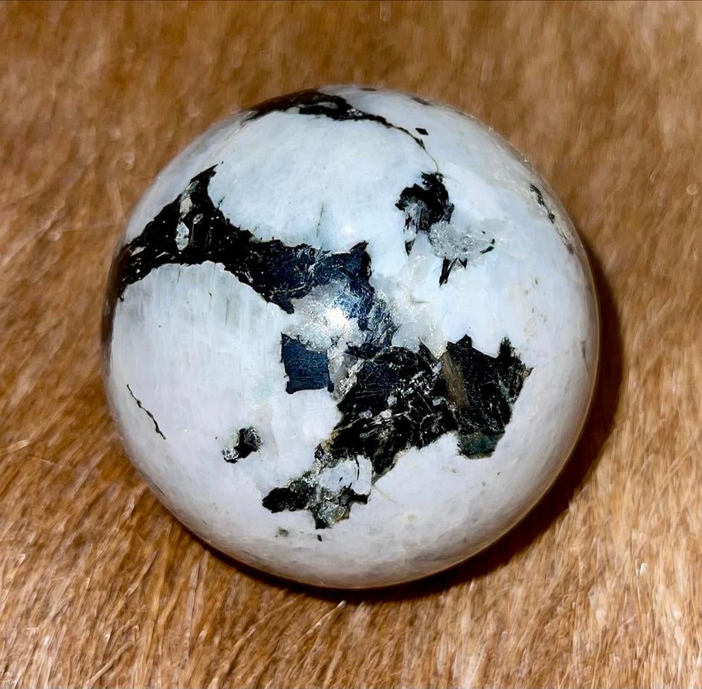 Maansteen Wit Bol - 5,5cm, Verzenden, Nieuw