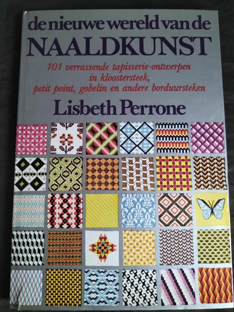 Lisbeth Perrone - De nieuwe wereld van de naaldkunst, Ophalen of Verzenden, Zo goed als nieuw, Borduren en Naaien, Lisbeth Perrone
