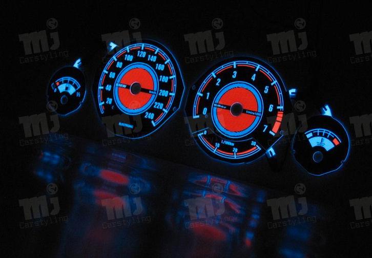 BMW E34 - Indiglo Tellerplaten, Auto diversen, Tuning en Styling, Ophalen of Verzenden