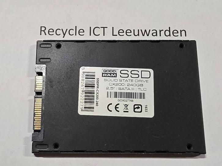 Goodram 240gb laptop ssd hdd hardeschijf cx200, Computers en Software, Harde schijven, Gebruikt, Laptop, Intern, SSD, SATA, Ophalen of Verzenden