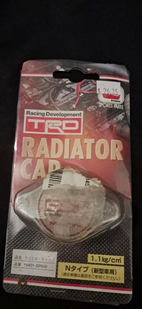 TRD radiatordop, Auto-onderdelen, Ophalen of Verzenden, Nieuw