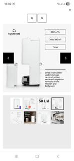 DryFy connect Smart 50L/24h luchtontvochtiger, Ophalen, Minder dan 60 m³, 3 snelheden of meer, Zo goed als nieuw