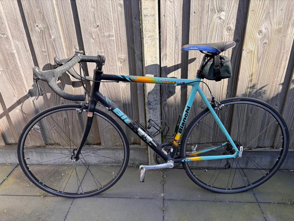 Bianchi Racefiets - Pro Race Team, Fietsen en Brommers, Fietsen | Racefietsen, 28 inch, Gebruikt, Aluminium, Meer dan 20 versnellingen