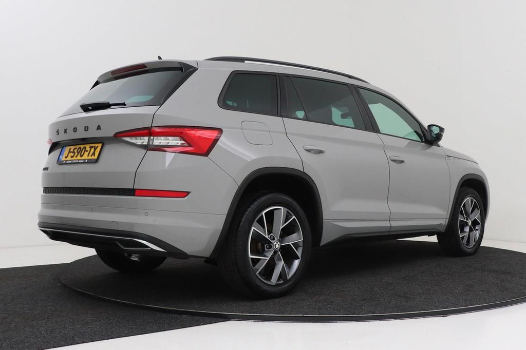 Skoda Kodiaq 1.5 TSI Sportline Business | Org NL | Stoelverw, Auto's, Skoda, Voorwielaandrijving, 4 cilinders, 150 pk, Origineel Nederlands
