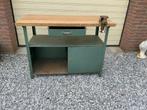 Werkbankje, Ophalen, Gebruikt, 120 tot 170 cm, Bankschroef