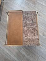 Set van 2 salontafels met verschuifbare bladen, Ophalen of Verzenden, Gebruikt, Rechthoekig, Overige materialen