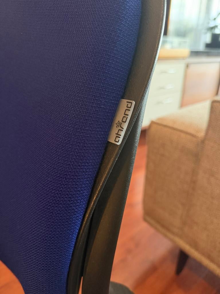 Ahrend ergonomische bureaustoel, Ophalen, Gebruikt, Blauw, Bureaustoel