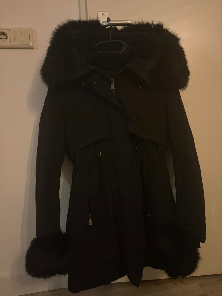 Copperose zwarte winterjas / maat M, Kleding | Dames, Ophalen of Verzenden, Nieuw, Maat 38/40 (M), Zwart