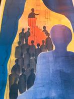 De bisschop en de Baalschem". Van Werkman, Ophalen of Verzenden