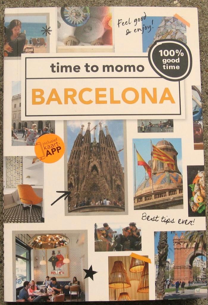 Wandelgids Barcelona (time to momo), Boeken, Reisgidsen, Zo goed als nieuw, Fiets- of Wandelgids, Europa, Overige merken, Ophalen of Verzenden